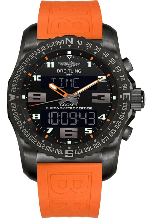 breitling vb5010a5bd41241s cockpit 850 sales|Breitling Cockpit B50 Night Mission / Black Orange / Rubber • .